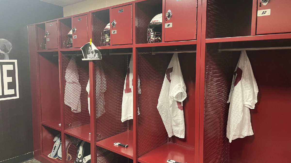 University of Charleston Locker Rooms